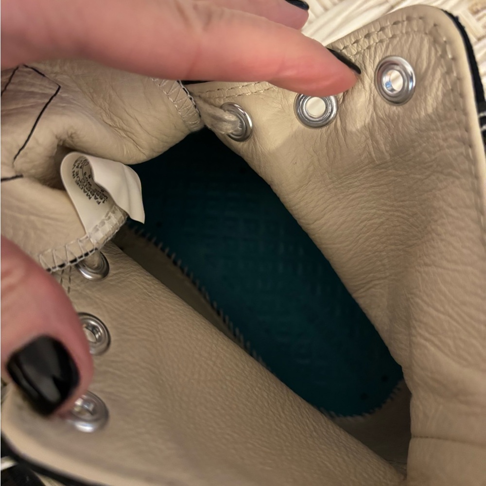 KITH x Converse Black Chuck Taylor High Top Sneakers - Ladies 8 - Picture 11 of 12